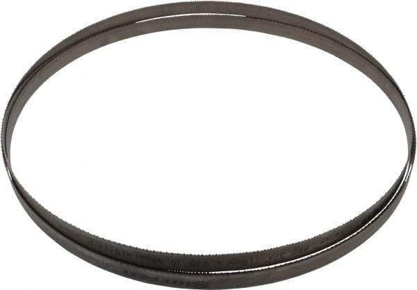 Starrett - 10 to 14 TPI, 11' 6" Long x 3/4" Wide x 0.035" Thick, Welded Band Saw Blade - Bi-Metal, Toothed Edge, Raker Tooth Set, Contour Cutting - Americas Industrial Supply