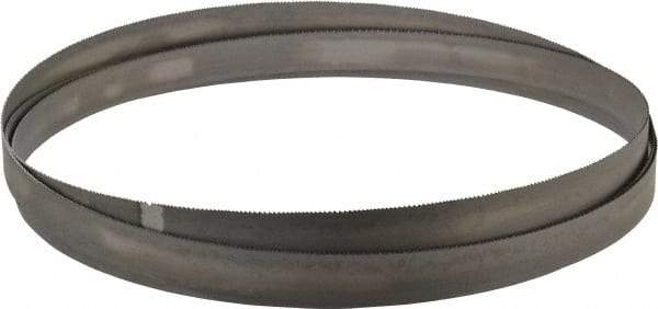 Starrett - 10 to 14 TPI, 11' 6" Long x 1" Wide x 0.035" Thick, Welded Band Saw Blade - Bi-Metal, Toothed Edge, Raker Tooth Set, Contour Cutting - Americas Industrial Supply