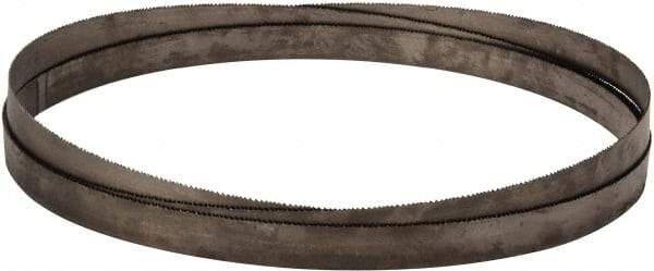 Starrett - 8 to 12 TPI, 12' 6" Long x 1" Wide x 0.035" Thick, Welded Band Saw Blade - Bi-Metal, Toothed Edge, Raker Tooth Set, Contour Cutting - Americas Industrial Supply