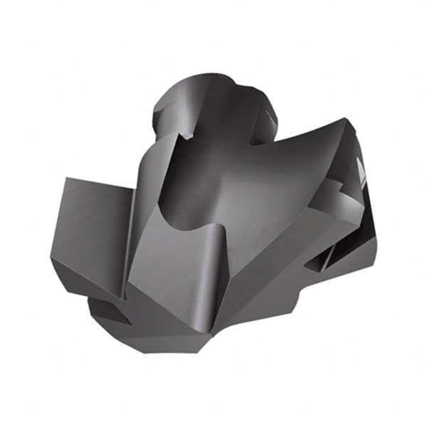 Iscar - Series ICK, 17.81mm Diam Grade IC907 140° Replaceable Drill Tip - Carbide, TiAlN/TiN Finish, 17 Seat Size - Americas Industrial Supply