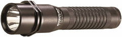Streamlight - White LED Bulb, 260 Lumens, Industrial/Tactical Flashlight - Black Aluminum Body, 1 3.75V Lithium-Ion Battery Included - Americas Industrial Supply