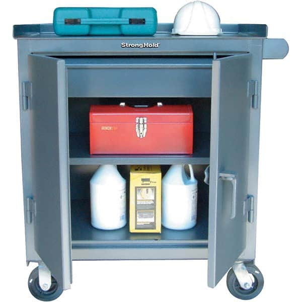 Strong Hold - Tool Storage Carts Type: Tool Cart Number of Drawers: 1 - Americas Industrial Supply