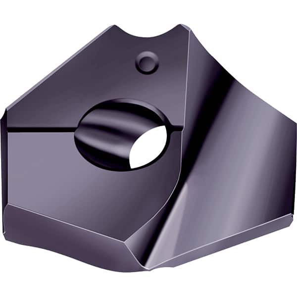Walter - Series P6003, 12.5mm Diam Grade WMP35 Replaceable Drill Tip - Carbide, TiAlN Finish - Americas Industrial Supply