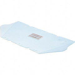 MSA - Face Shield Windows & Screens - 8X.04X17" CLR V-GARD POLYCARB VISOR - Americas Industrial Supply