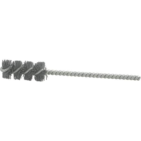 Brush Research Mfg. - 1-1/4" Bore Diam, 180 Grit, Aluminum Oxide Flexible Hone - Medium, 2-1/2" OAL - Americas Industrial Supply