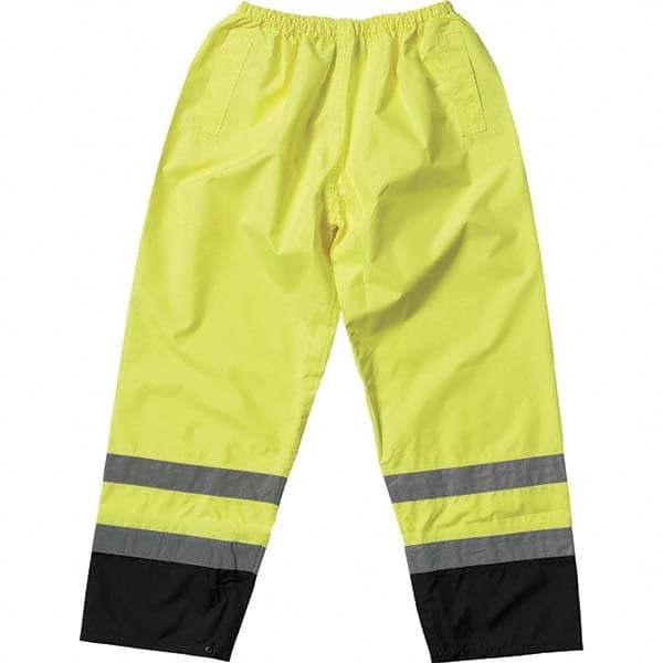 PIP - Size 5XL Hi-Viz Yellow Polyester Hi-Visibility Pants - Americas Industrial Supply