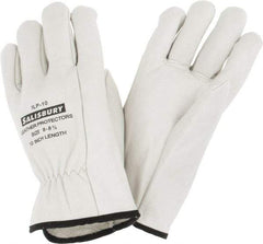 Salisbury by Honeywell - Class 0, Size L (8), 10" Long, Cowhide Leather Protector - Tan - Americas Industrial Supply