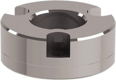 Jergens - Ball Lock System Compatible, Bolt-In Recessed Modular Fixturing Receiver Bushing - 16mm ID x 1.4567" OD, 1.4567" Overall Height - Americas Industrial Supply