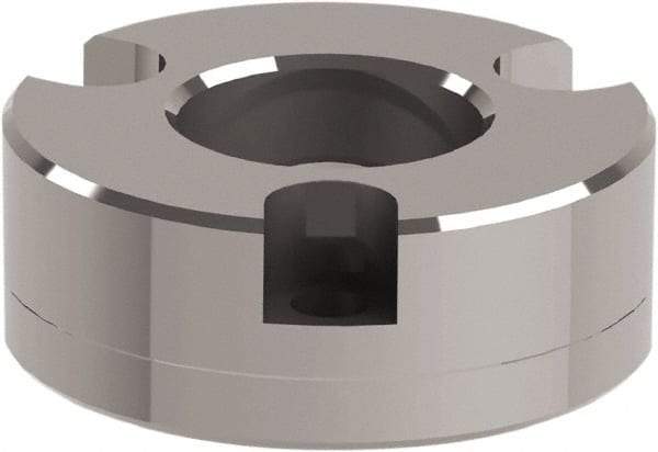 Jergens - Ball Lock System Compatible, Bolt-In Recessed Modular Fixturing Receiver Bushing - 20mm ID x 1.7717" OD, 1.7717" Overall Height - Americas Industrial Supply