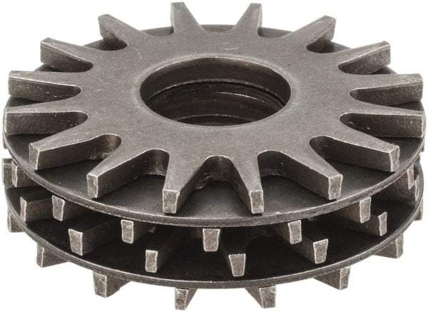 Desmond - 1-1/2" Diam Dresser Replacement Cutter Set - 0.432" Thick Wheel, 1/2" Hole, Fits Dresser 11310, for Grinding Wheel Dressing - Americas Industrial Supply