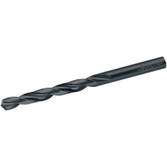 Walter-Titex - 6.45mm 118° High Speed Steel Jobber Drill - Oxide Finish, Right Hand Cut, Spiral Flute, Straight Shank, 101mm OAL, N Point - Americas Industrial Supply