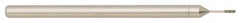 Made in USA - 3/4" Head Diam x 0.394" Head Thickness Diamond (Abrasive) Grinding Pin - 1/4" Shank Diam Fine Grade, 120 Grit - Americas Industrial Supply