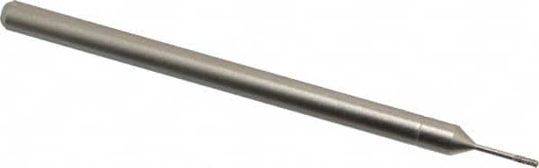 Made in USA - CBN Grinding Pin - 1/8" Shank Diam Very Fine Grade, 220 Grit - Americas Industrial Supply