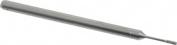 Made in USA - Diamond (Abrasive) Grinding Pin - 1/8" Shank Diam Very Fine Grade, 220 Grit - Americas Industrial Supply