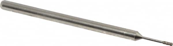 Made in USA - CBN Grinding Pin - 1/8" Shank Diam Very Fine Grade, 220 Grit - Americas Industrial Supply
