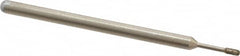Made in USA - 1/8" Head Thickness CBN Grinding Pin - 1/8" Shank Diam Fine Grade, 120 Grit - Americas Industrial Supply