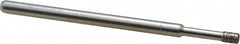 Made in USA - 0.157" Head Thickness CBN Grinding Pin - 1/8" Shank Diam Fine Grade, 120 Grit - Americas Industrial Supply