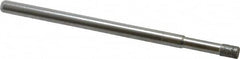 Made in USA - 1/8" Head Diam x 0.157" Head Thickness Diamond (Abrasive) Grinding Pin - 1/8" Shank Diam Fine Grade, 120 Grit - Americas Industrial Supply