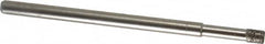 Made in USA - 1/8" Head Diam x 0.157" Head Thickness CBN Grinding Pin - 1/8" Shank Diam Fine Grade, 120 Grit - Americas Industrial Supply