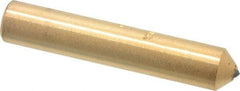 Norton - 1/4 Carat Single Point Diamond Dresser - 2" Long x 3/8" Shank Diam, Contains 3 Stones - Americas Industrial Supply