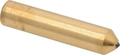 Norton - 1/4 Carat Single Point Diamond Dresser - 2" Long x 7/16" Shank Diam, Contains 1 Stone - Americas Industrial Supply