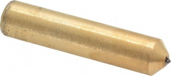 Norton - 1/3 Carat Single Point Diamond Dresser - 2" Long x 7/16" Shank Diam, Contains 3 Stones - Americas Industrial Supply