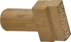 Norton - 7/16" Shank Multi-Point Diamond Dresser - 1/4" Diam x 3/4" Long x 5/16" Thick Diamond - Americas Industrial Supply