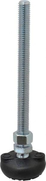 Gibraltar - 1/2-13 Bolt Thread, Studded Pivotal Stud Mount Leveling Pad & Mount - 4,000 Max Lb Capacity, 2" Base Diam - Americas Industrial Supply