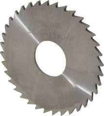 Made in USA - 2" Diam x 1/16" Blade Thickness x 5/8" Arbor Hole Diam, 36 Tooth Slitting and Slotting Saw - Arbor Connection, Uncoated, Solid Carbide, Concave Ground - Americas Industrial Supply