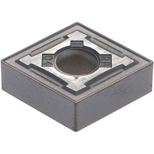 Kennametal - CNMG431 RP Grade KC5010 Carbide Turning Insert - TiAlN Finish, 80° Diamond, 1/2" Inscr Circle, 3/16" Thick, 1/64" Corner Radius - Americas Industrial Supply