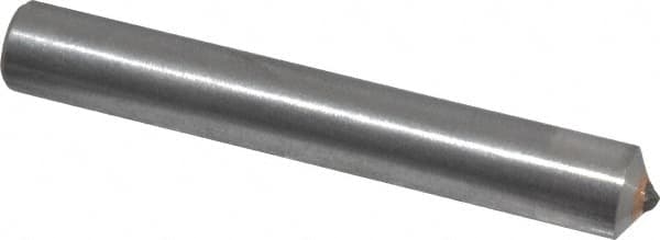 Made in USA - 1/2 Carat Single Point Diamond Dresser - 3" Long x 7/16" Shank Diam - Americas Industrial Supply