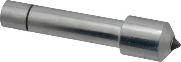 Value Collection - 1-1/2 Carat Single Point Diamond Dresser - 2" Long x 7/16" Shank Diam, 5/8" Diam x 5/8" Thick Head - Americas Industrial Supply