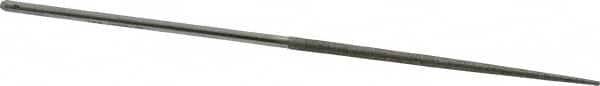 Grobet - 5-1/2" OAL Very Fine Round Needle Diamond File - 2-1/2 LOC, 220 Grit - Americas Industrial Supply