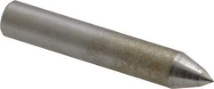 Made in USA - 1-1/2" Long x 1/4" Shank Diam Single Point Diamond Dresser - 70° Included Angle - Americas Industrial Supply