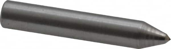 Made in USA - 1-1/2" Long x 1/4" Shank Diam Single Point Diamond Dresser - 90° Included Angle - Americas Industrial Supply