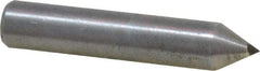 Tru-Maxx - 1/4 Carat Single Point Diamond Dresser - 2" Long x 3/8" Shank Diam - Americas Industrial Supply