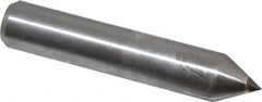 Made in USA - 1/2 Carat Single Pencil Point Diamond Dresser - 2" Long x 3/8" Shank Diam, 60° Included Angle - Americas Industrial Supply