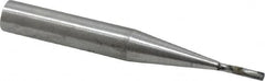 Made in USA - 1/16" Point Diam Rat Tail Radius Dresser - 3" Long x 3/8" Shank Diam - Americas Industrial Supply