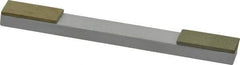 Made in USA - Fine & Very Fine, 1" Length of Cut, Double End Diamond Hone - 120 & 220 Grit, 3/8" Wide x 3/8" High x 4" OAL - Americas Industrial Supply