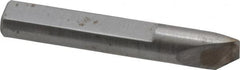 Made in USA - 0.005" Single Point Diamond Dresser - 1-9/16" Long x 1/4" Shank Diam, 40° Included Angle - Americas Industrial Supply