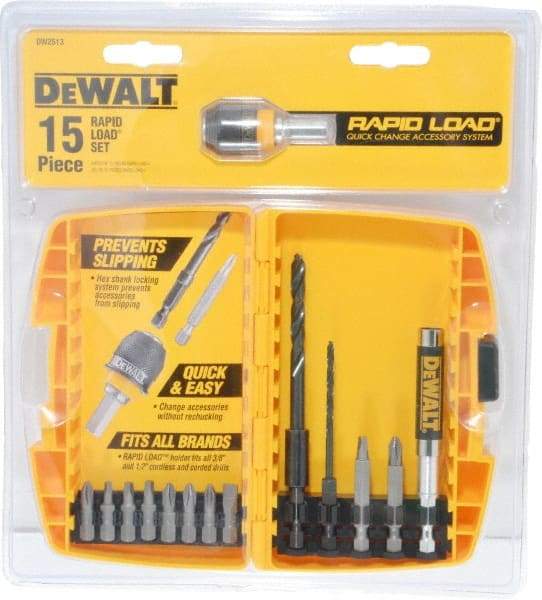 DeWALT - 15 Piece, Screwdriver Bit Set - Americas Industrial Supply