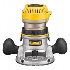 DeWALT - 24,500 RPM, 1.75 HP, 11 Amp, Fixed Base Electric Router - 1/4 and 1/2 Inch Collet - Americas Industrial Supply