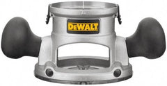 DeWALT - Router Fixed Base - For Use with Dewalt DW616 & Dewalt DW618 - Americas Industrial Supply