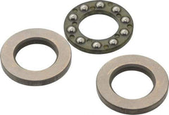 Boston Gear - 1/2" Inside x 7/8" Outside Diam, 3/8" Thick, Stainless Steel Ball Thrust Bearing - Americas Industrial Supply