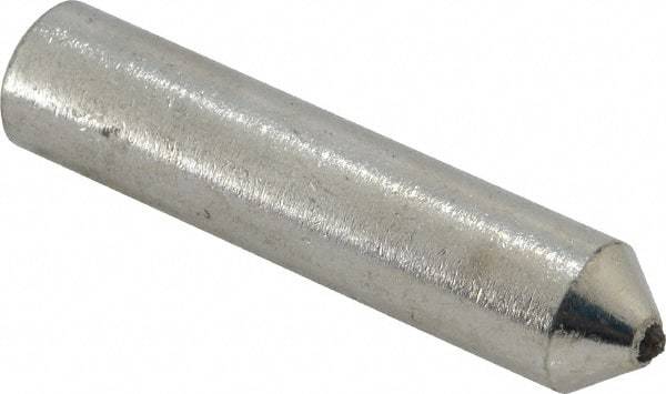 Norton - 1/5 Carat Single Point Diamond Dresser - 2" Long x 7/16" Shank Diam, 60° Included Angle - Americas Industrial Supply