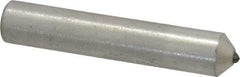 Norton - 1/4 Carat Single Point Diamond Dresser - 2" Long x 3/8" Shank Diam, 60° Included Angle - Americas Industrial Supply