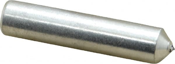 Norton - 1/4 Carat Single Point Diamond Dresser - 2" Long x 7/16" Shank Diam, 60° Included Angle - Americas Industrial Supply