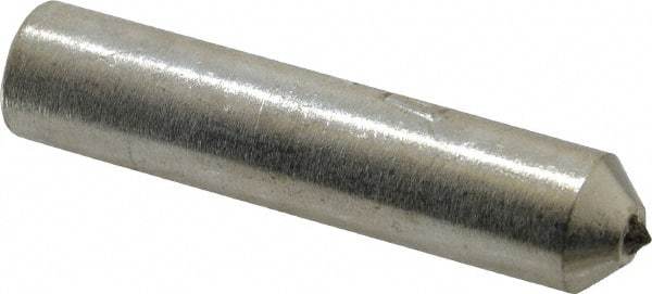 Norton - 1/3 Carat Single Point Diamond Dresser - 2" Long x 7/16" Shank Diam, 60° Included Angle - Americas Industrial Supply