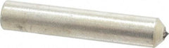 Norton - 1/2 Carat Single Point Diamond Dresser - 2" Long x 3/8" Shank Diam, 60° Included Angle - Americas Industrial Supply