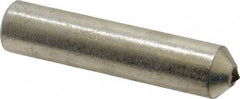 Norton - 1/2 Carat Single Point Diamond Dresser - 2" Long x 7/16" Shank Diam, 60° Included Angle - Americas Industrial Supply